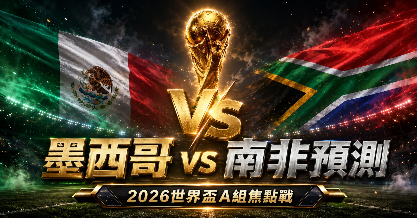 墨西哥 vs 南非預測｜2026世界盃A組開幕戰分析